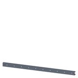 SIVACON, cable clamping rail, H: 50 mm, W: 1000 mm, zinc-plated