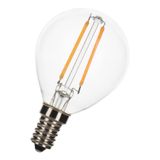 LED Filament G45 E12 240V 2W 2200K Clear