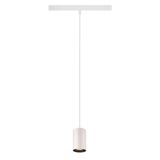 NUMINOS® XS 48V TRACK DALI, pendant light, white / black, 8.7W, 670lm, 3000K, CRI90, 40°
