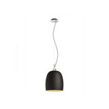 COROA NEW 28 pendant black chrome 230V LED E27 15W