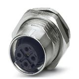 SACC-DSI-M12FS-5CON-PG9-L180 - Device connector, rear mounting