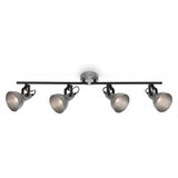 ceiling lights, antique-silver, 4xE14/max.40W excl.