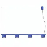 Chandelier AURA 4 ultramarine Gx53