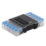 Connector with lever, plug + socket, IP20, 5-pole, 0.5-4mm2
