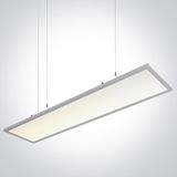 38012B/W/V WHITE 50W DOWNLIGHT+UPLIGHT 30x150 PANEL UGR19