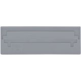 Separator plate 2 mm thick oversized gray