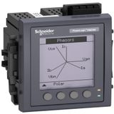 PM5561 Meter, 2 ethernet, up to 63th H, 1,1M 4DI/2DO 52 alarms, MID