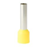 Single insulated sleeve terminal HI 10.0/18-zo yellow, Al/Cu