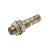 Proximity sensor, inductive, nickel-brass, short body, M12, shielded, E2EN0931A