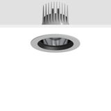 HELEDON maxi, 25 W, 3500 lm, 940, silver, DALI Recessed downlights, D 