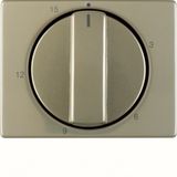 Centre plate for mechanical timer, arsys, light bronze matt, al. lacq.
