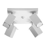 CEILING LAMP MERIDA 4 WHITE GU10 4X40W IP20