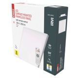 LED panel IRVI 30x30 square surface mount.18W without frame, dimmable with CCT change