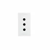 2x10A + E - 250V - shuttered