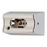 Lampholder S14d Metal White