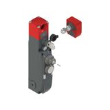 NG series safety switch with lock and integrated control devices, with actuator
