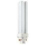 Luminescent lamp. PL-S G24q-2 4-pin 18W/840 Philips