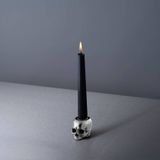 SKULL CANDLE HOLDER / TRAVIS BARKER / STEEL