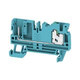 Pluggable terminal, SNAP IN, blue, 2.5 mm², 24 A, Number of connection