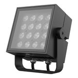 AR FLO SQ V 36W 830 SYM45 BK DA LEDV