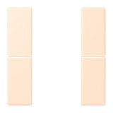 Cover kit 2-gang, complete LC32123 LC502TSA238