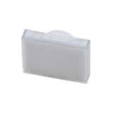 Pushbutton, illuminated, rectangular, IP40, white A16 2035A