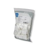 NAC31S.WX2 | Coupler 3p plug, str-rel, wht, 10/p.