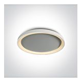 62148L/W/V WHITE PLAFO LED 48W CCTV IP20 230V DIMMABLE