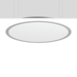 TRIONA round, 80 W, 8300 lm, 840, silver, DALI Recessed ceiling lumina