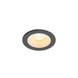 NUMINOS© XS recessed ceiling light 3000K 40ø IP20 rnd bl/wh