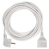 EMOS Extension cord 10m 1 socket white PVC 1.5mm2