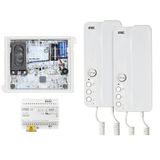 Audio system base kit, Alpha, 2 handset Mìro door phones, 2Voice system