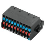 PCB plug-in connector, female plug, 3.50 mm, Number of poles: 30, 180°, PUSH IN with actuator, Clamping range, max. : 1.5 mm², Box