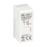 Miniature relay, 24VDC, 16A, 1C/O contact. Fitting on socket HR5XS2... (max 10A)