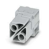 Module insert for industrial connectors (Power/Signal), 1000 V, 100 A,