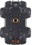 LED unit N terminal for switch, light control, black