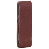 3-piece sanding belt set for Bosch Compact belt sanders, red quality G= 80