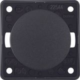 Intermediate switch, Integro - Design Flow/Pure, anthracite matt