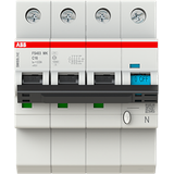 Earth Leakage Protection with Overcurrent Protection C Kar, 16A, 30mA, 10kA 3P+Prov. N