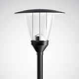 Post-top luminaires 985 CLO (normal) Lens Black ET 23W 2600lm 70 asymmetric wide (AB2L) IP23 IK04 5 SDCM 6724340