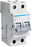 MCB 2P 6kA C-0.5A 2M