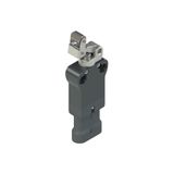 Modular prewired switch with unidirectional roller lever