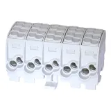 SCB 25-5X Branch distribution block Al/Cu 80150 SIMBLOCK grey