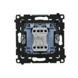 SOON ON SALE, double socket outlet with earthing for IP44 version with frame seal, with shutters, (module), Simon 24, IP20/IP44, 16A, cashmere