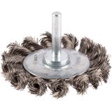 Wire Wheel Knotted 70x0.35 mm Stainless