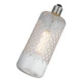 LED Crystal D80 E27 6W 2200K CL DIM