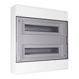 Wall-mounted distribution board SRn-36/2 (2x18) (N+PE) combined version