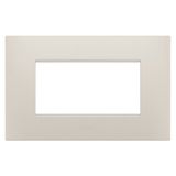 EGO PLATE - IN TECHNOPOLYMER - 4 MODULES - NATURAL BEIGE - CHORUSMART