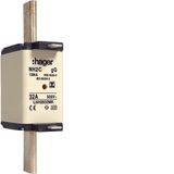 NH2C-Fuse-link 32A 500V gG twin-Indicator insulated gripping lugs