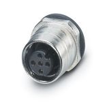 SACC-CI-M12FS-5CON-SCO - Device connector, rear mounting